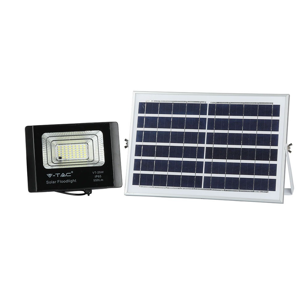 Panou Solar 12W cu Proiector LED 4000K - imagine 10